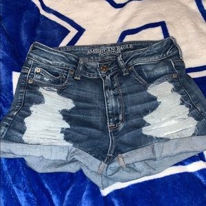 NWOT AE hi-rise shorties